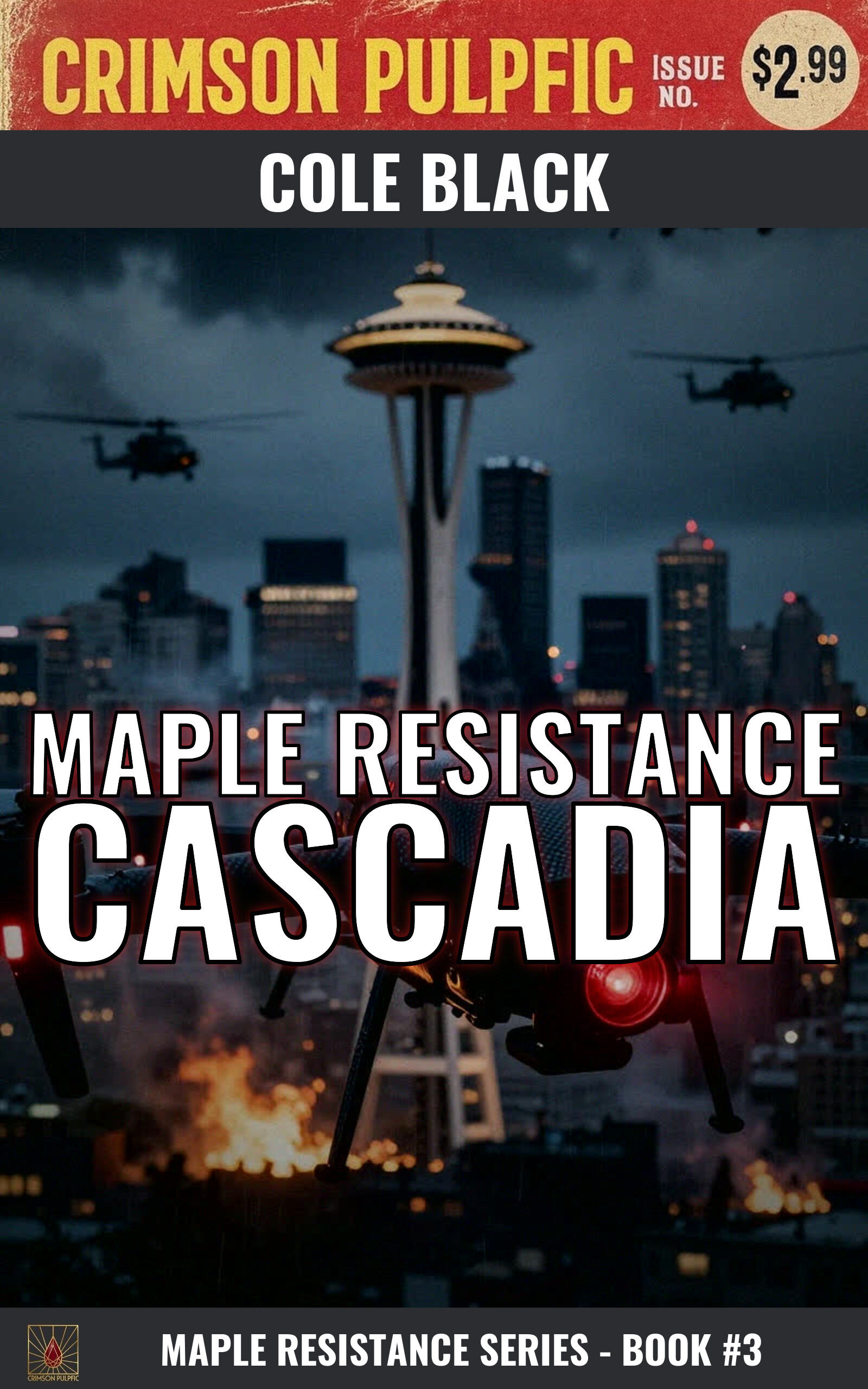 Maple Resistance: Cascadia book cover - Maple Resistance by Cole Black
