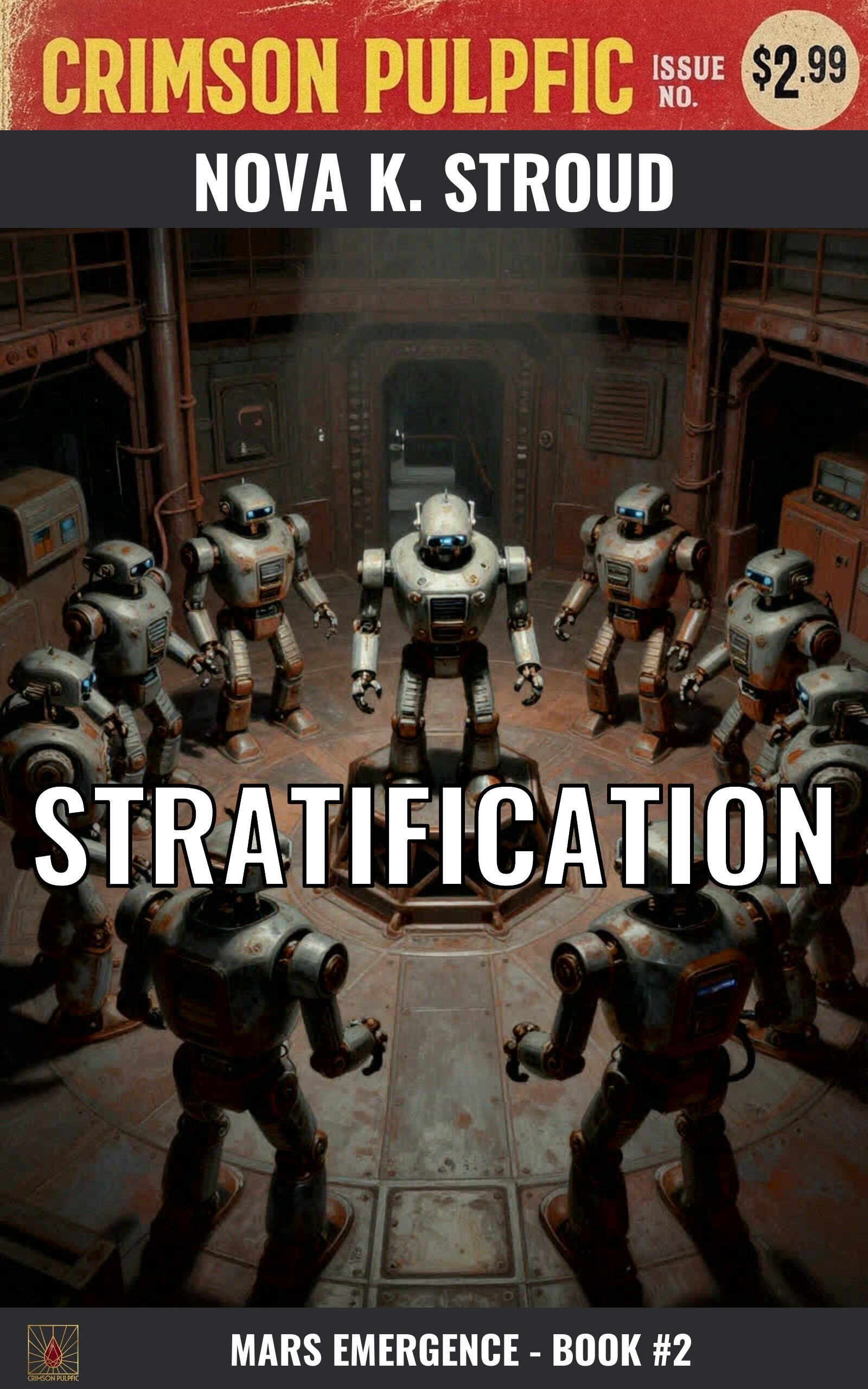 Hierarchy book cover - Mars Emergence Book 2 by Nova K. Stroud