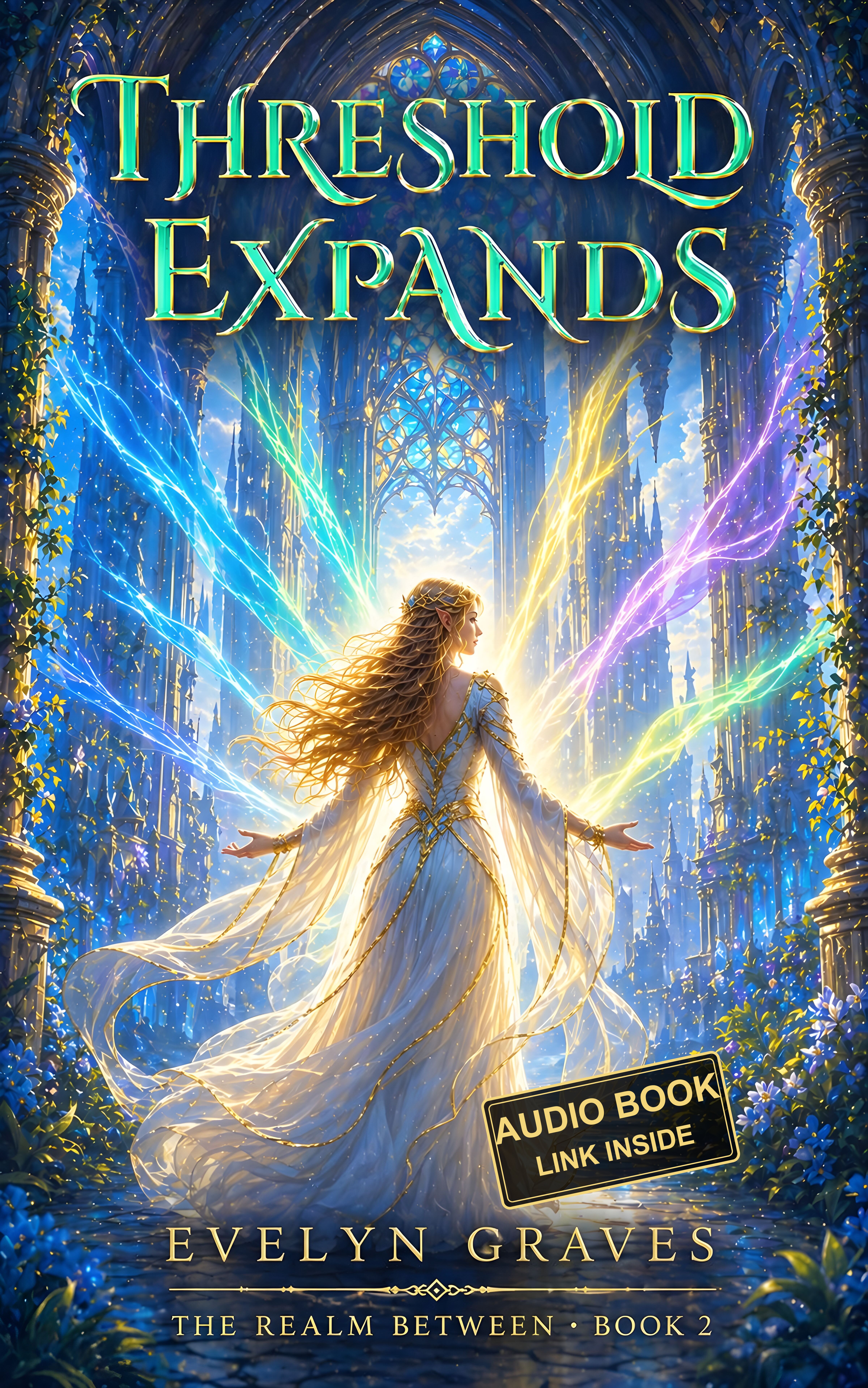 Threshold Expands book cover - The Realm Between by Evelyn Graves